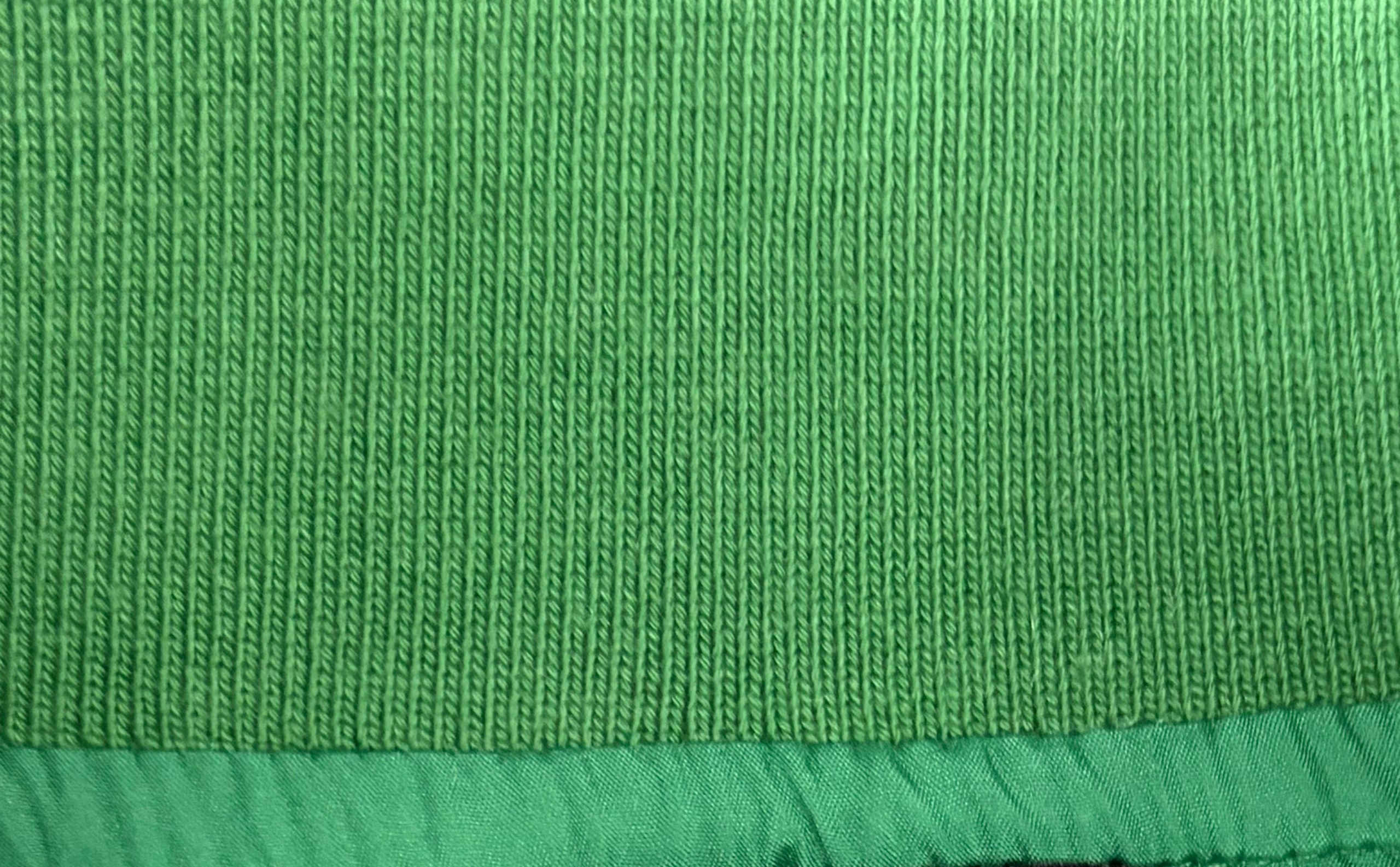 Bomber jacket ribbing detail