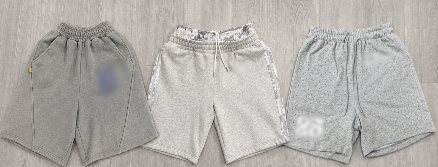 Custom shorts for clothing brands
