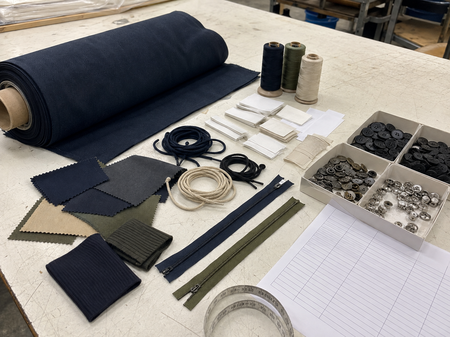 Bulk production materials preparation