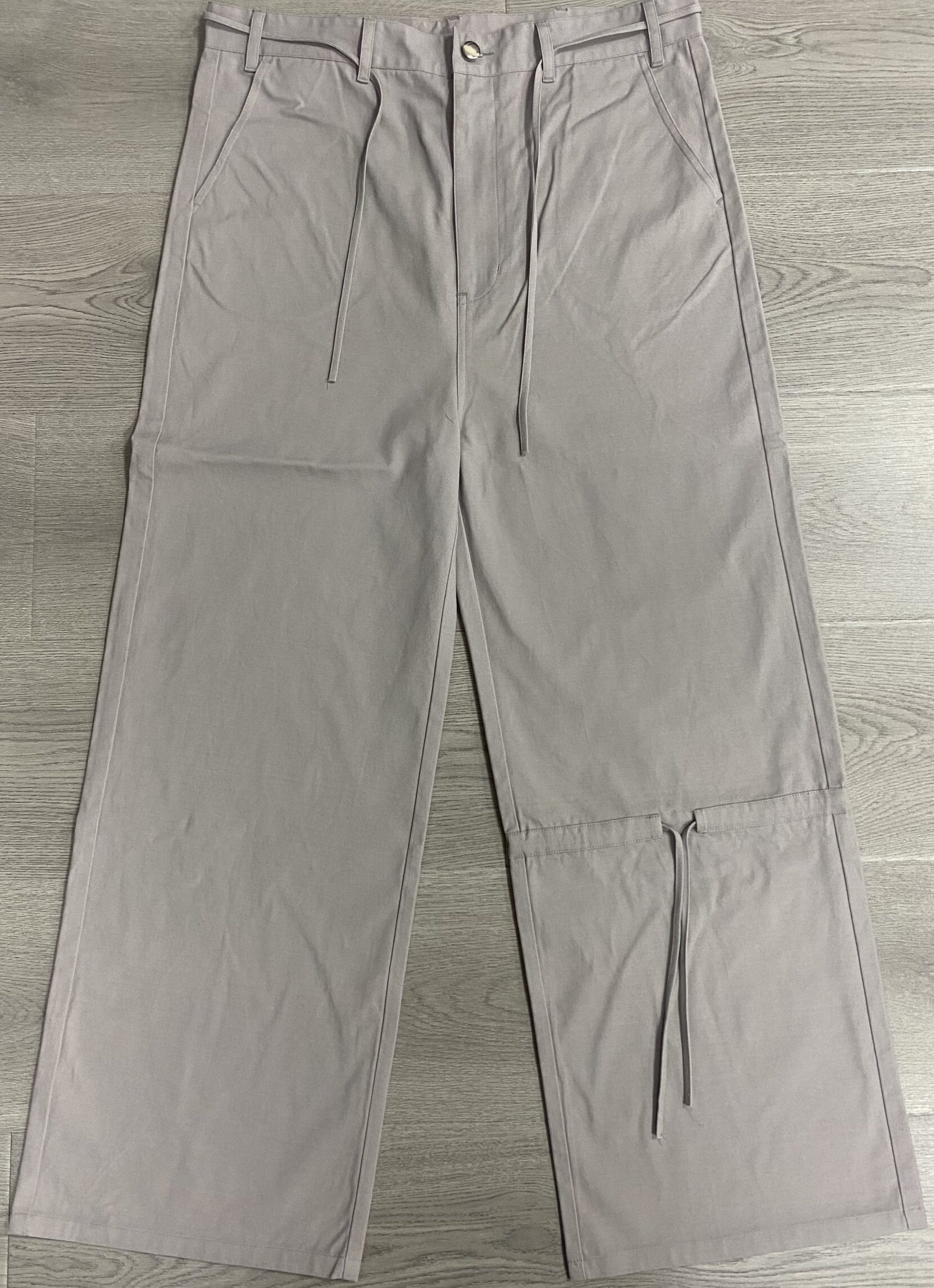 Custom straight leg casual pants