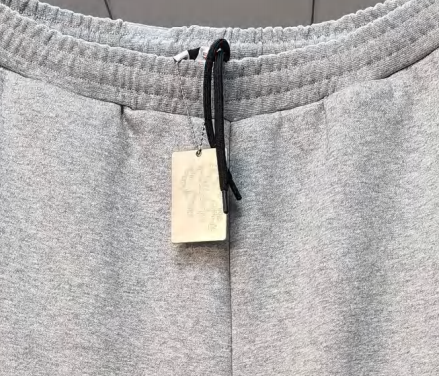 Label and trim details for custom clothing sets