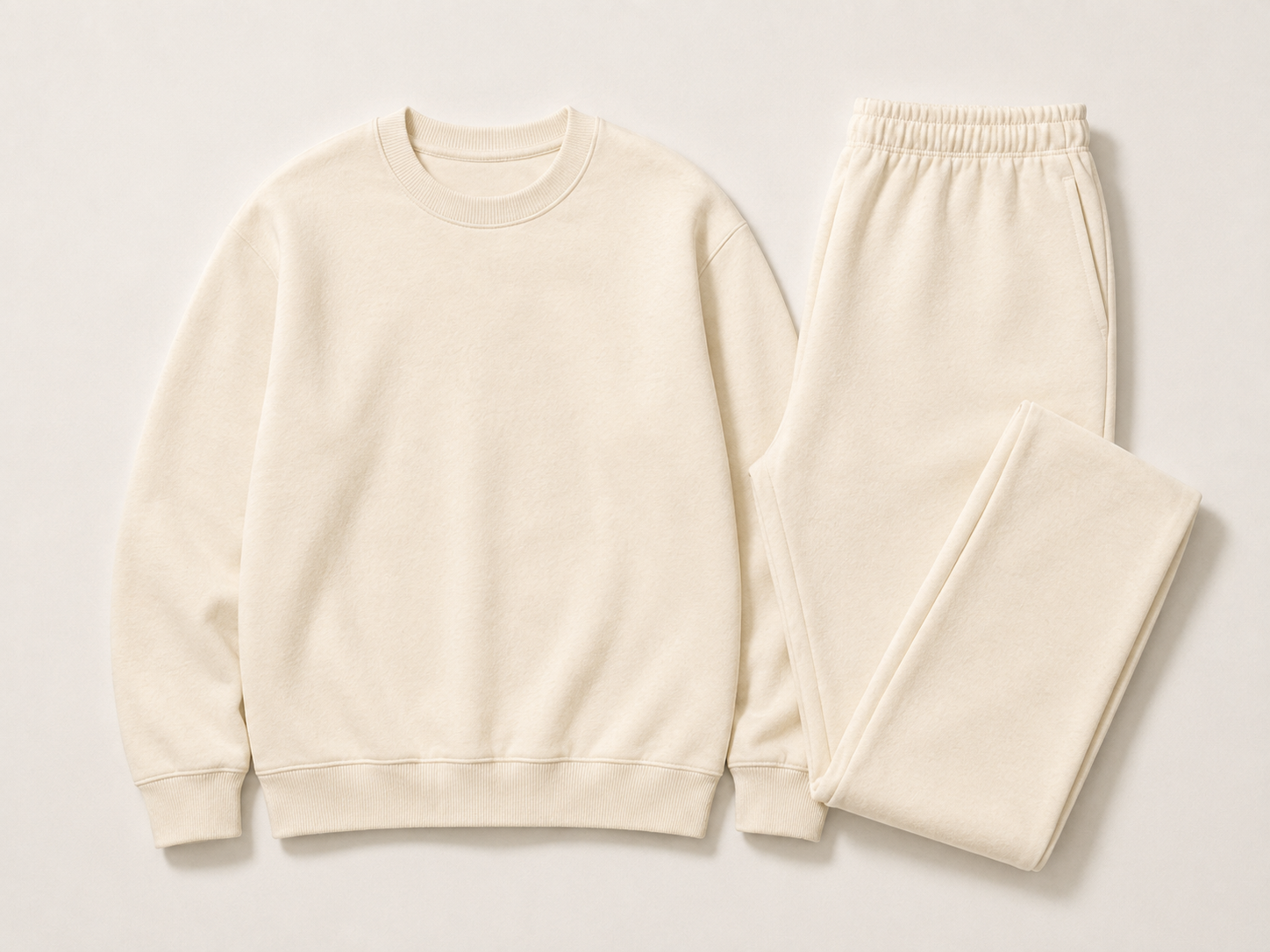 Custom sweatshirt set with matching pants