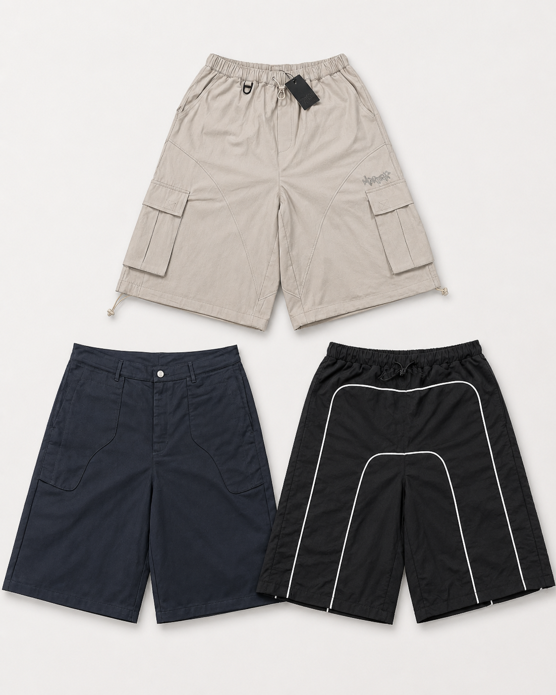 Custom shorts manufacturer for clothing brands