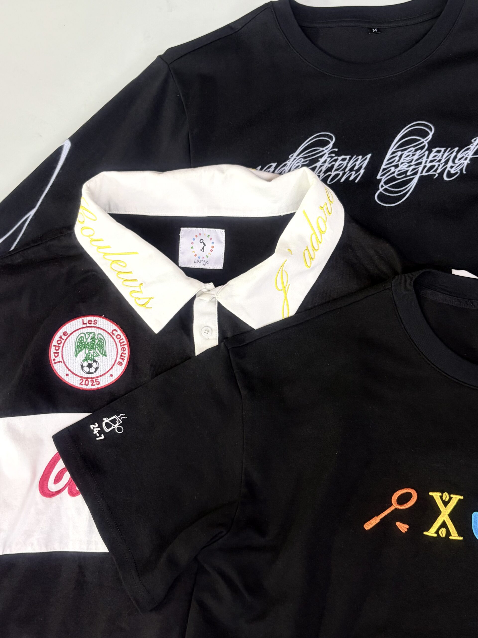 Custom T-shirts and tops manufacturer for clothing brands