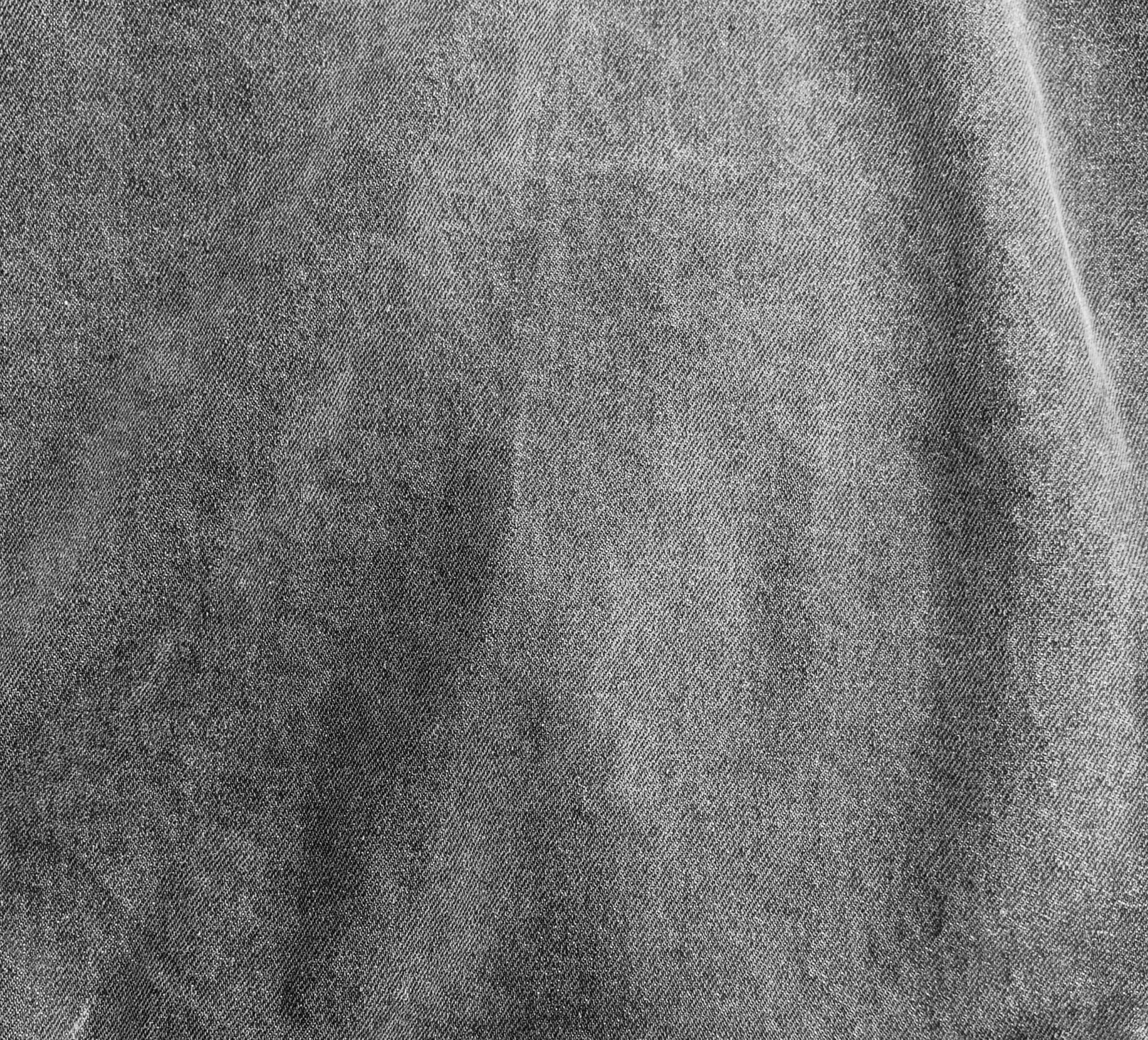 Black denim fabric for custom denim jackets