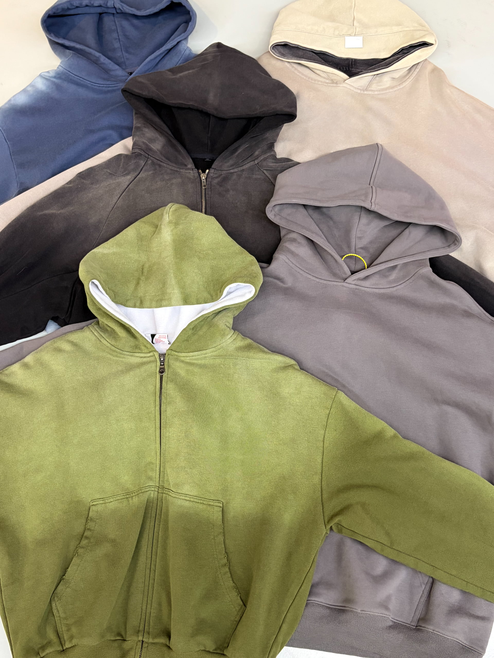 Streetwear hoodies and sweatshirts category for custom apparel collections