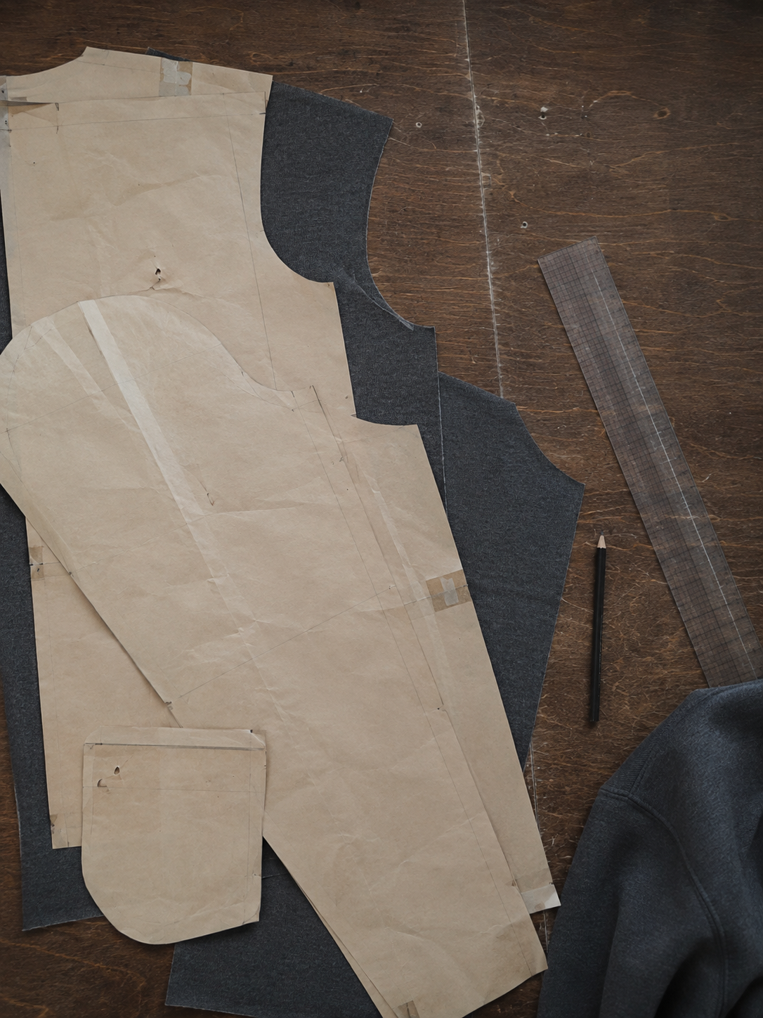 Pattern making for custom clothing development