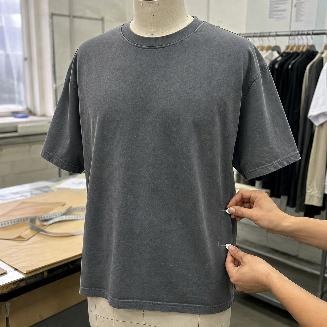 Sample fitting for clothing fit development