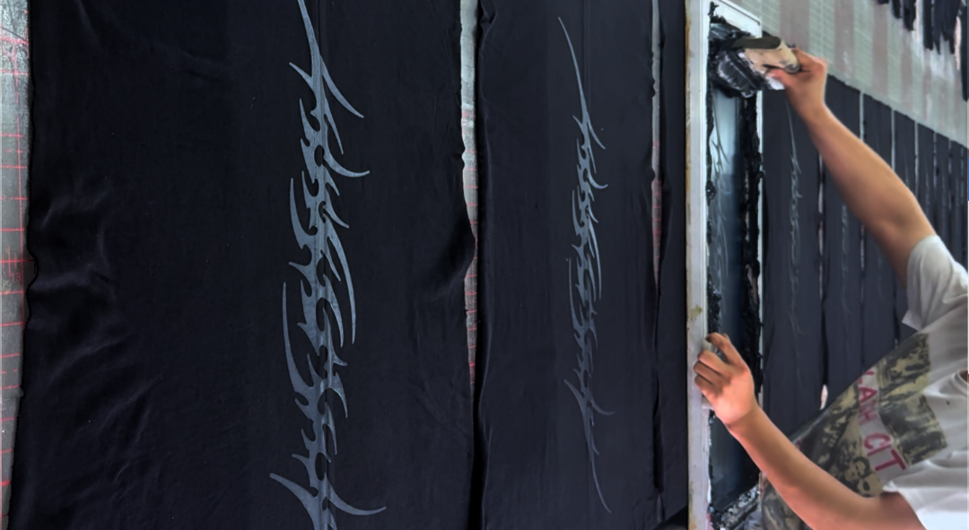 Screen printing process