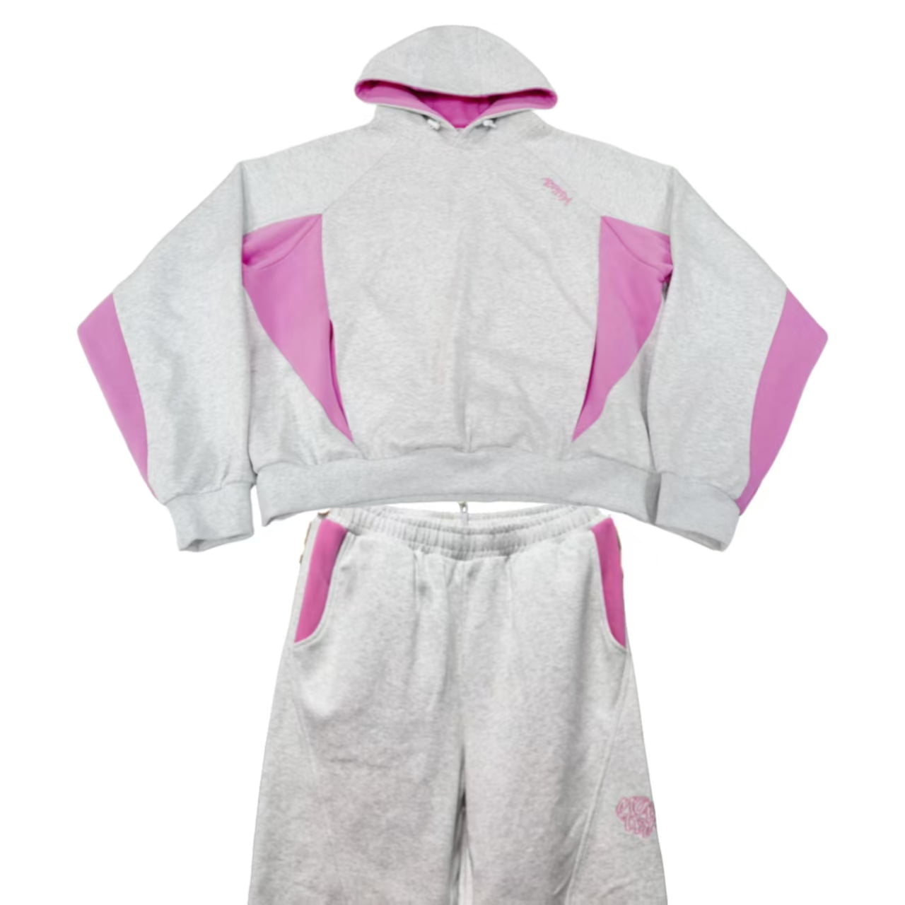 Custom hoodie and sweatpants two-piece set