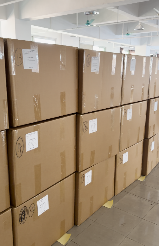 Carton packing and shipping marks for clothing orders
