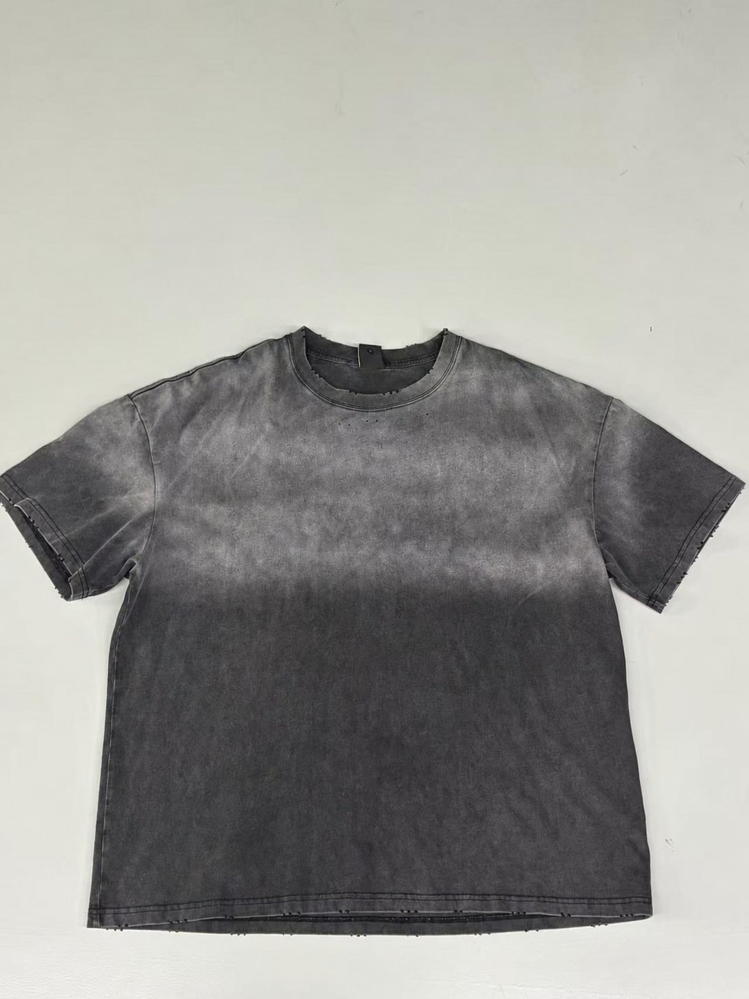 Garment pigment wash effect