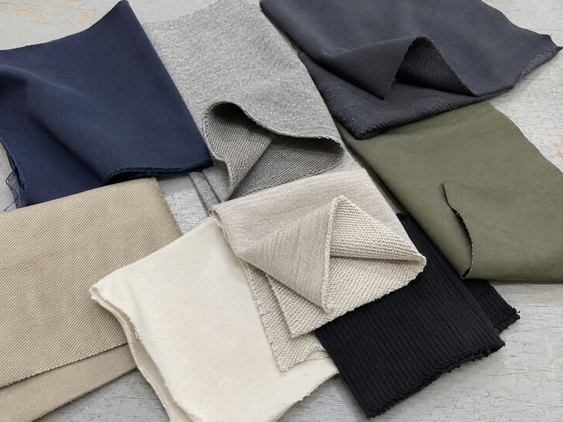 Materials and fabrics for custom clothing production