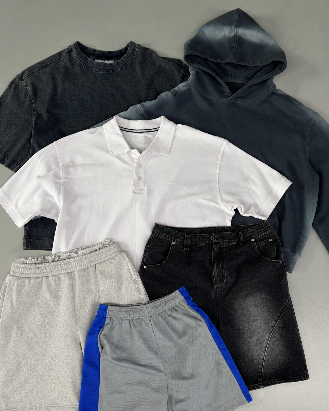 Wholesale clothing manufacturer multi-style order